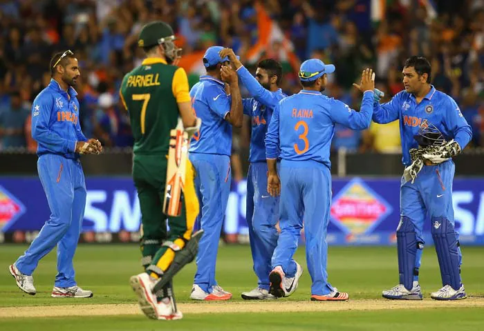 India National Cricket Team vs South Africa National Cricket Team Timeline