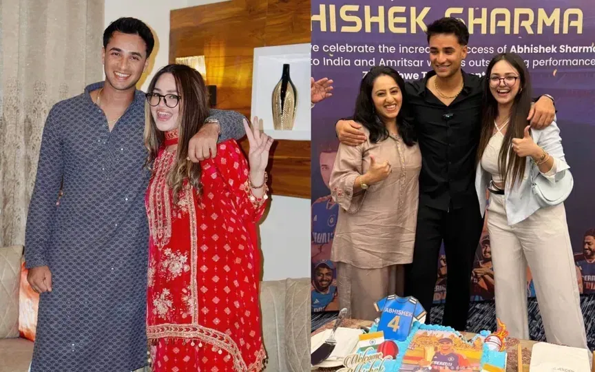 Abhishek Sharma Sister Name: Abhishek Sharma Sister Photos