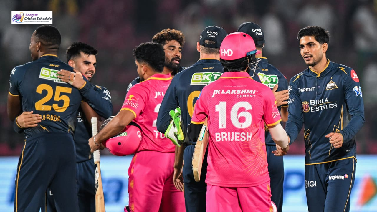 Gill Goes Berserk as Gujarat Titans Big Chase 215