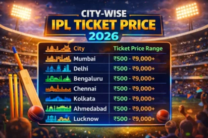 IPL Match Ticket Price 2026