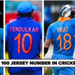 1 to 100 Jersey Number in Cricket India