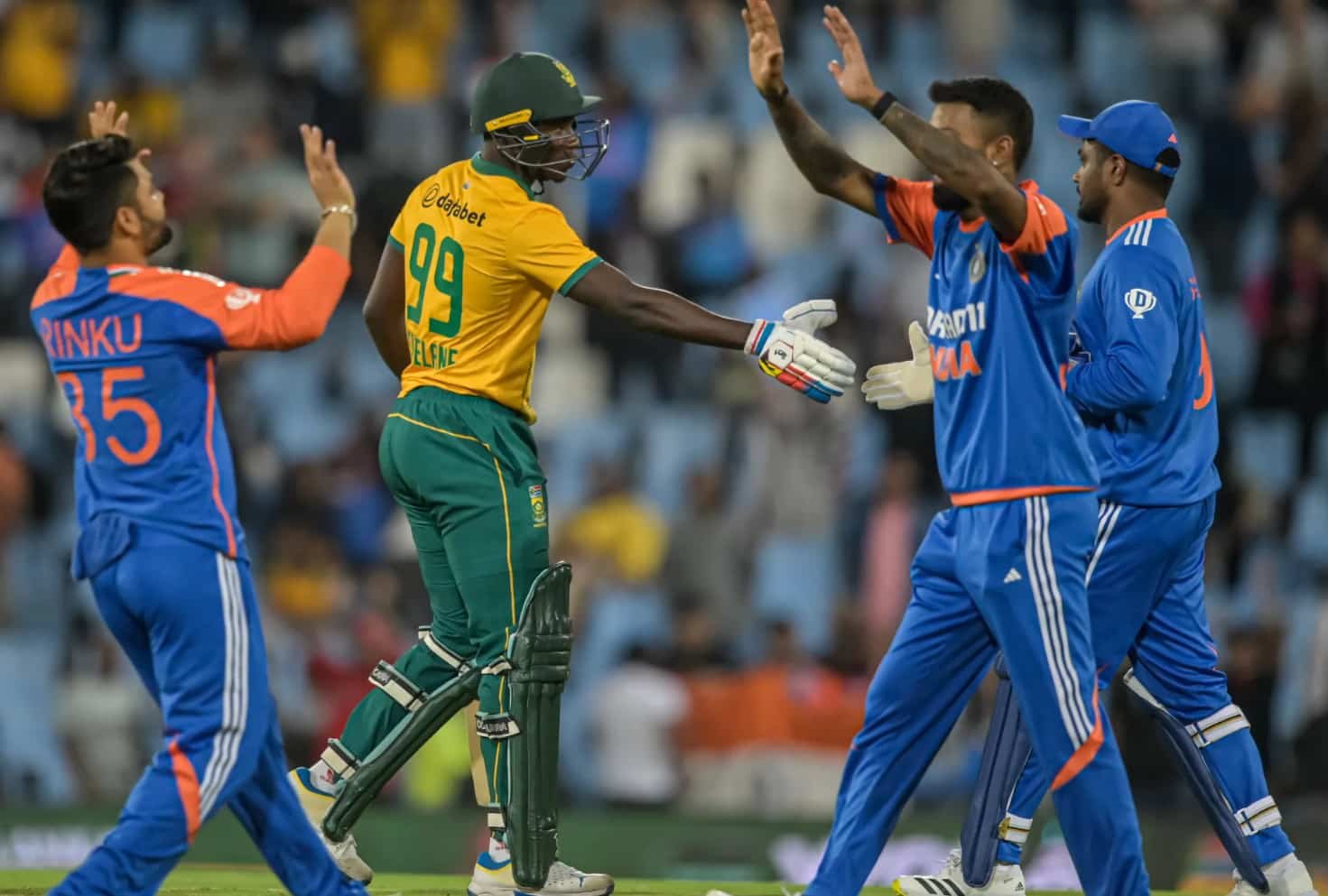 South Africa National Cricket Team vs India National Cricket Team Timeline