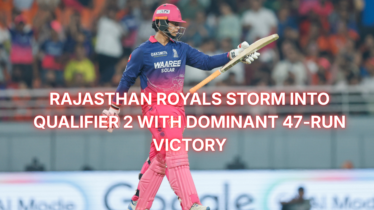 RR vs SRH Eliminator 2026