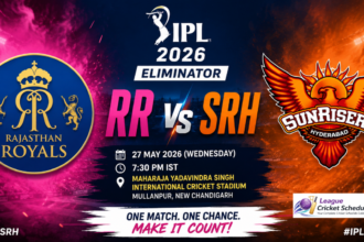 RR vs SRH Eliminator Match 2026