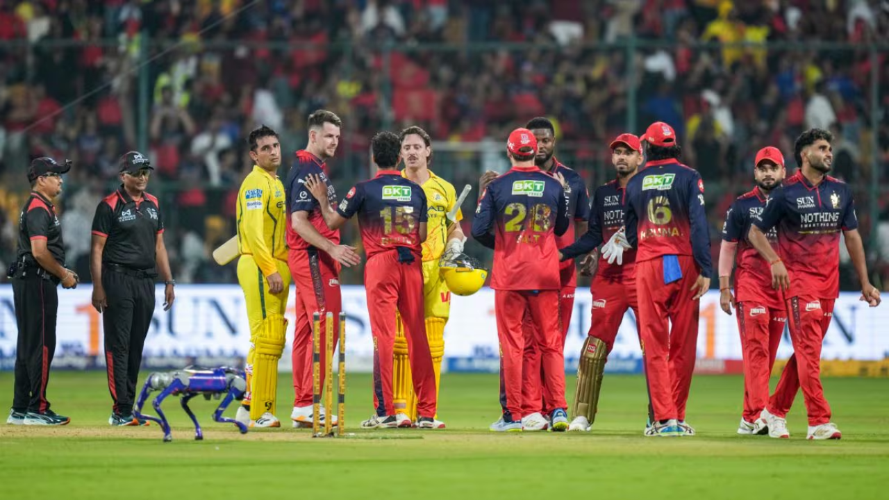 Royal Challengers Bengaluru vs Chennai Super Kings Match Scorecard