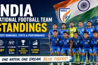 India National Football Team Standings