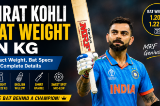 Virat Kohli Bat Weight in KG