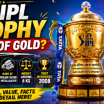 Is IPL Trophy Made of Gold