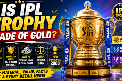 Is IPL Trophy Made of Gold