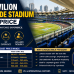 mca pavilion wankhede stadium ticket price