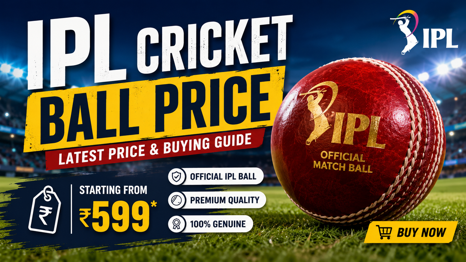IPL Ball Price