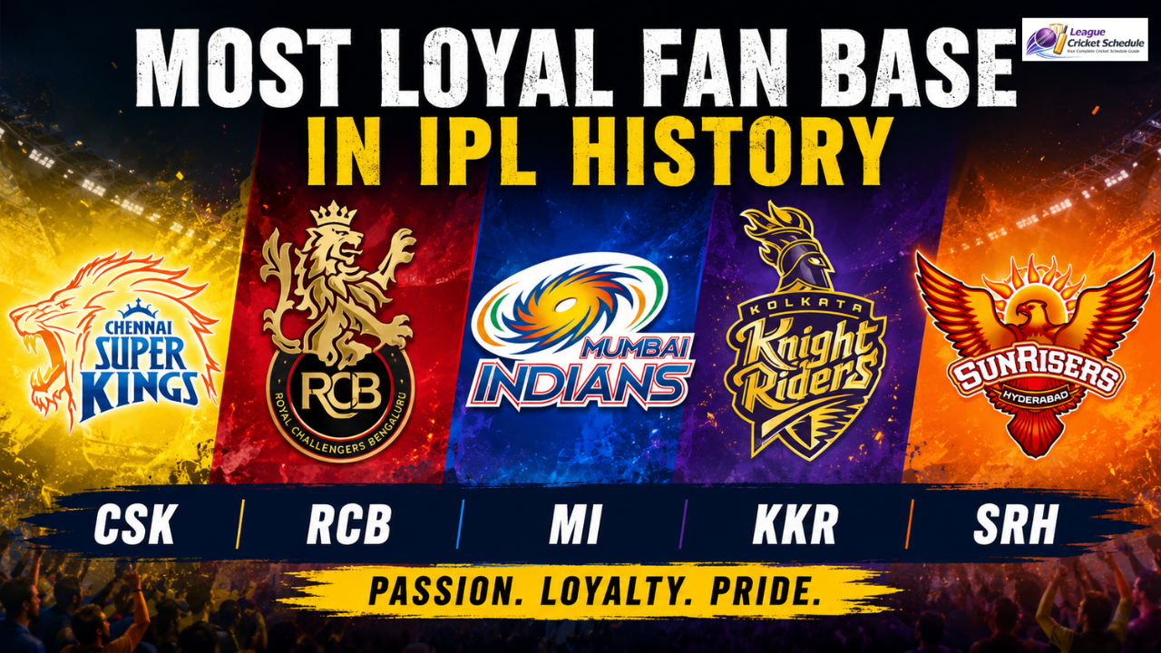Most Loyal Fan Base in IPL History