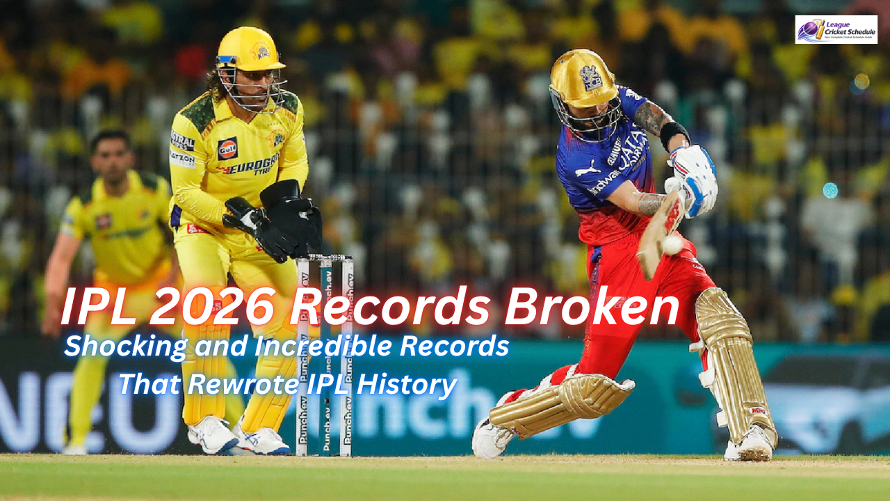 IPL 2026 Records Broken