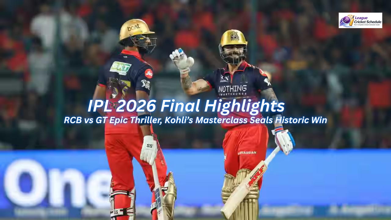 IPL 2026 Final Highlights