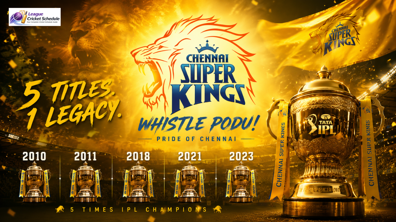 How Many Trophies Has CSK Won in IPL