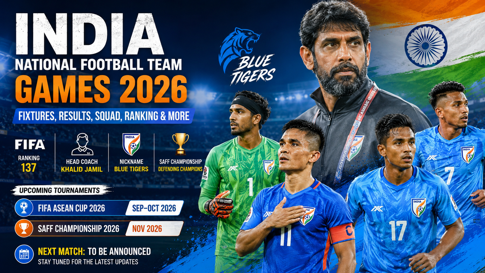 India National Football Team Games