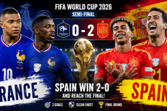 Spain vs France Semi Final