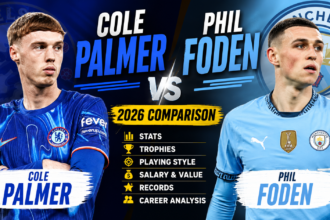 Cole Palmer vs Phil Foden
