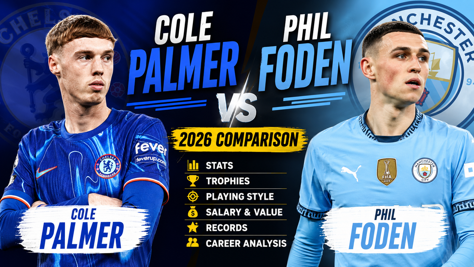 Cole Palmer vs Phil Foden