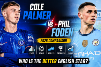 Cole Palmer vs Phil Foden 2026