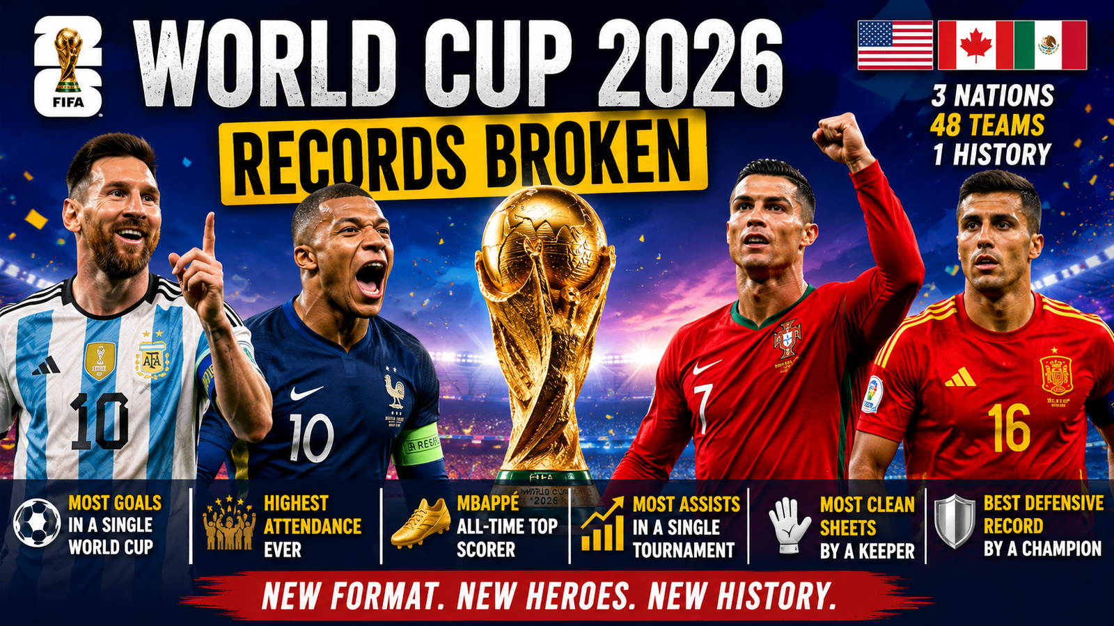World Cup 2026 Records Broken