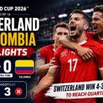 Switzerland vs Colombia Highlights