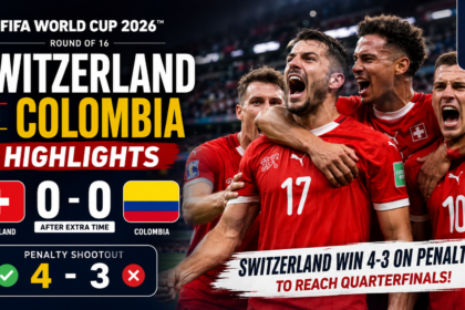 Switzerland vs Colombia Highlights