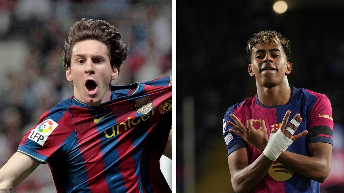 Lamine Yamal vs Messi at Age 18