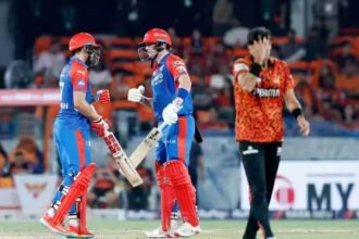 Delhi Capitals vs Sunrisers Hyderabad Timeline
