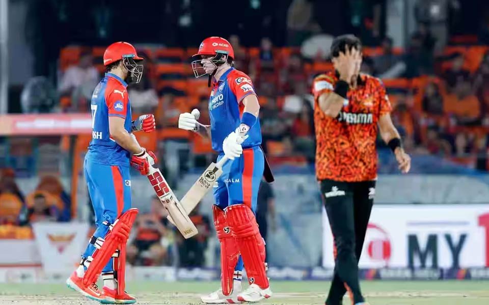 Delhi Capitals vs Sunrisers Hyderabad Timeline