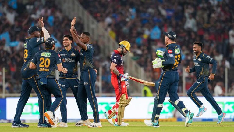 Royal Challengers Bengaluru vs Gujarat Titans Match Scorecard