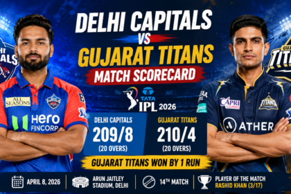 Delhi Capitals vs Gujarat Titans Match Scorecard