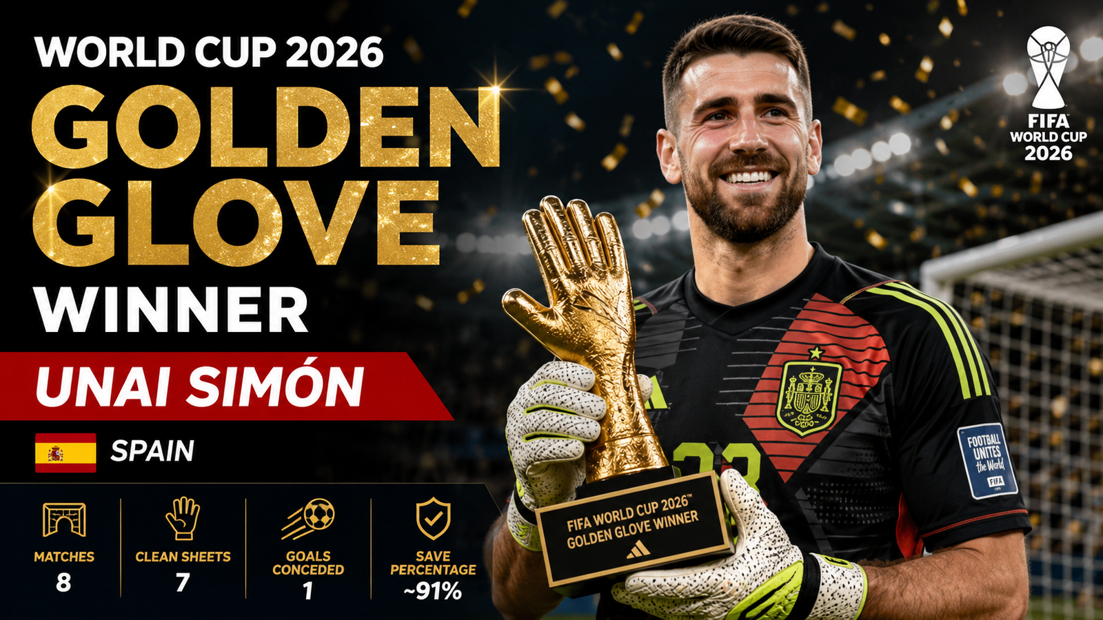 World Cup 2026 Golden Glove Winner