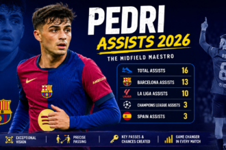 Pedri Assists 2026