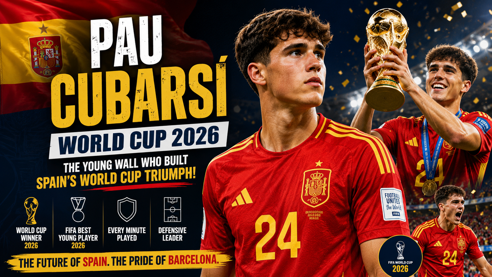 Pau Cubarsi World Cup 2026
