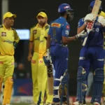 Chennai Super Kings vs Mumbai Indians Timeline