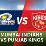 Punjab Kings vs Mumbai Indians Timeline