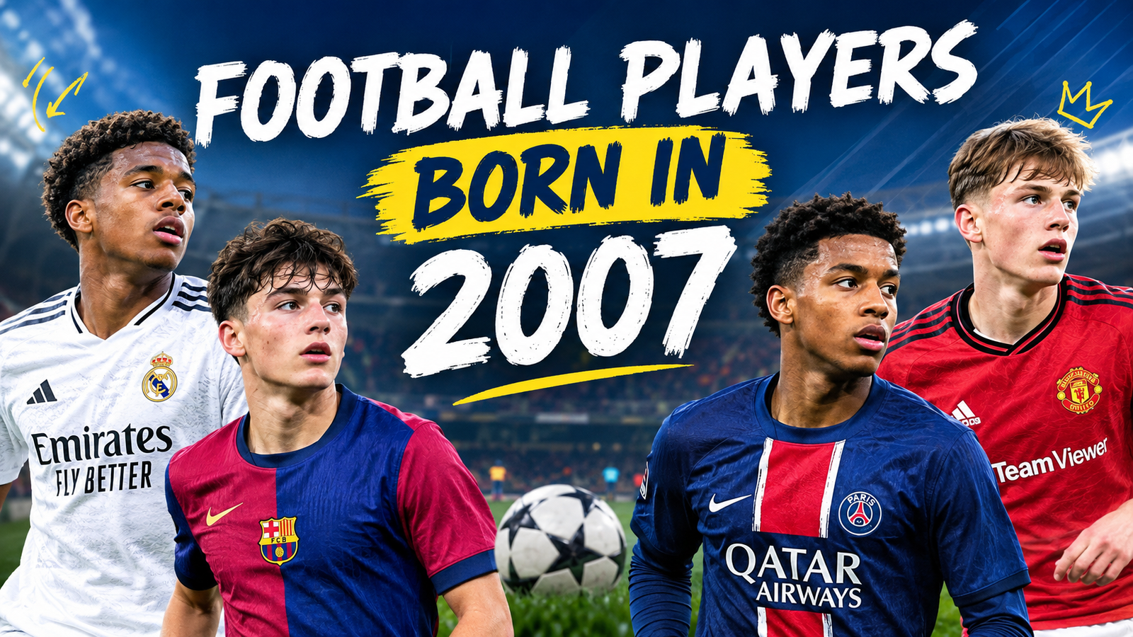 Football Players Born in 2007