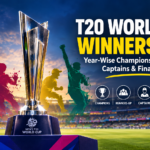 T20 World Cup Winners List