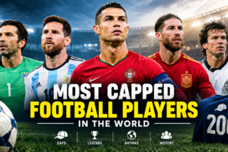 Most Capped Football Players