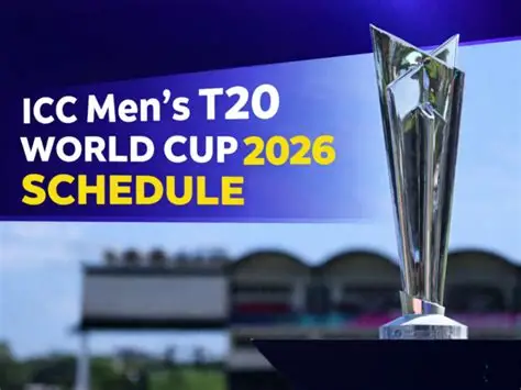 ICC Schedule 2026