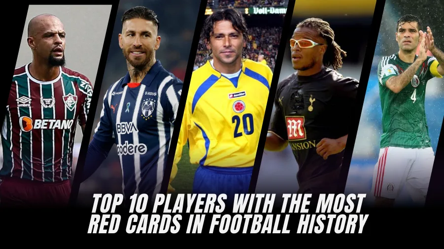 Most Red Cards in Football History