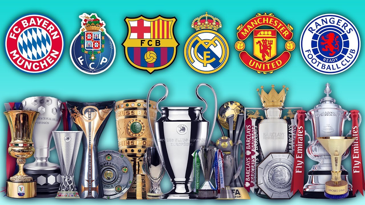 Football Clubs With Most Trophies