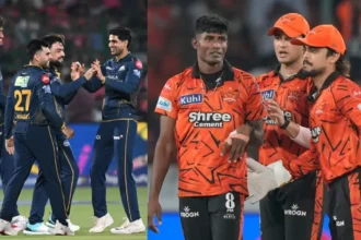 Sunrisers Hyderabad vs Gujarat Titans Timeline