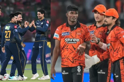 Sunrisers Hyderabad vs Gujarat Titans Timeline