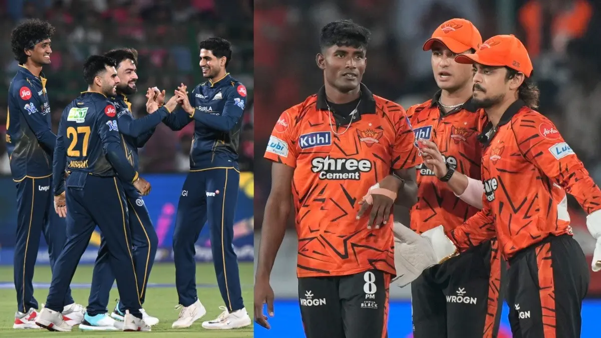 Sunrisers Hyderabad vs Gujarat Titans Timeline
