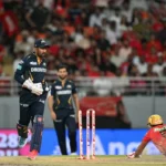 Royal Challengers Bengaluru vs Gujarat Titans Timeline