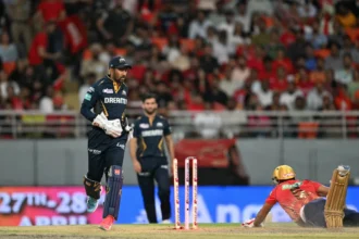 Royal Challengers Bengaluru vs Gujarat Titans Timeline