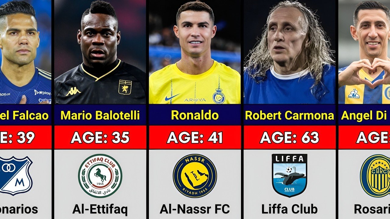 Oldest Football Players 2026