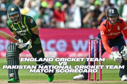 England Cricket Team vs Pakistan National Cricket Team Match Scorecard